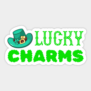 Lucky charms, irish, Ireland Sticker